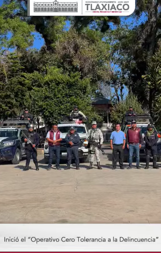OPERATIVO CERO TOLERANCIA A LA DELINCUENCIA