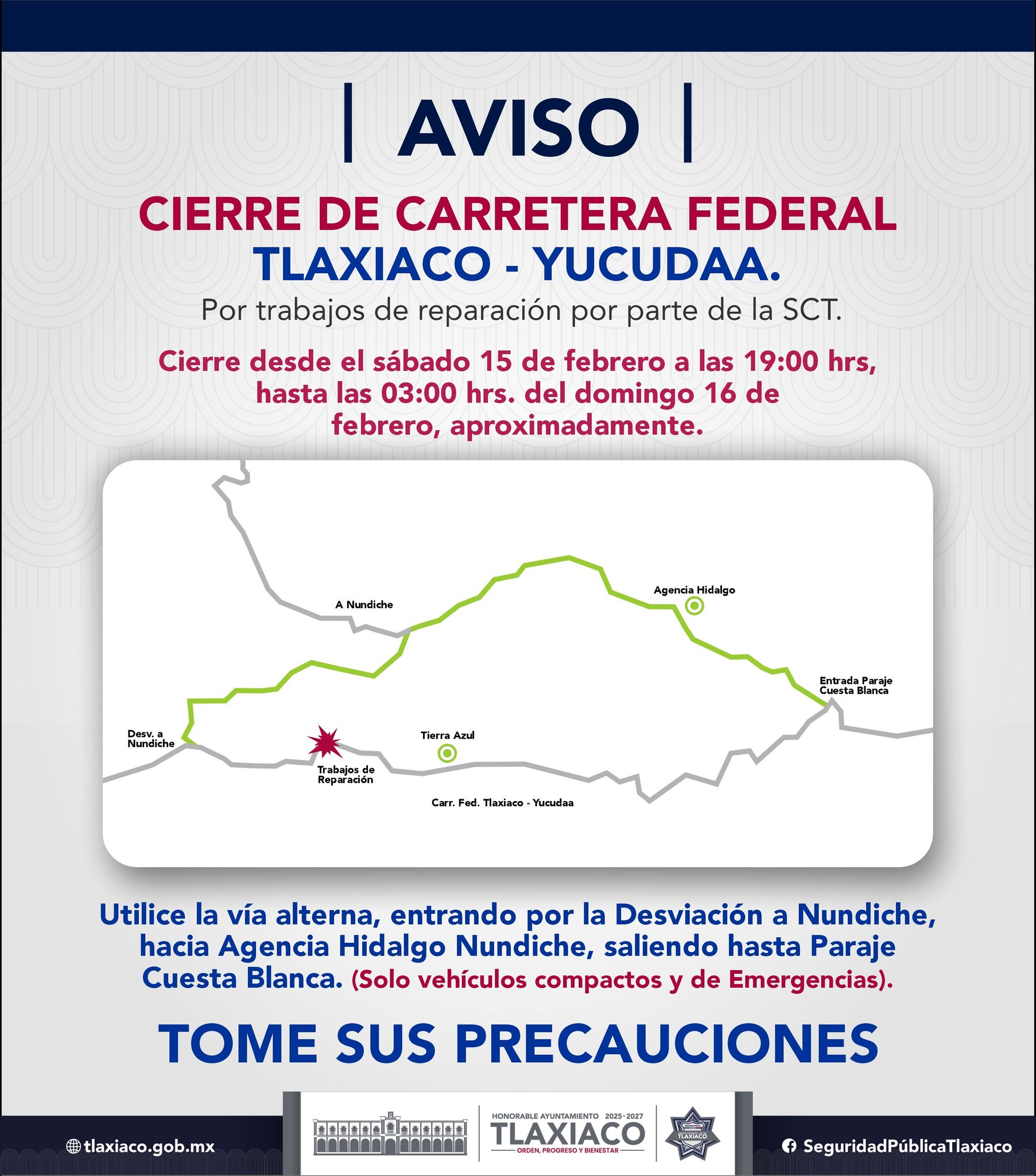 AVISO IMPORTANTE