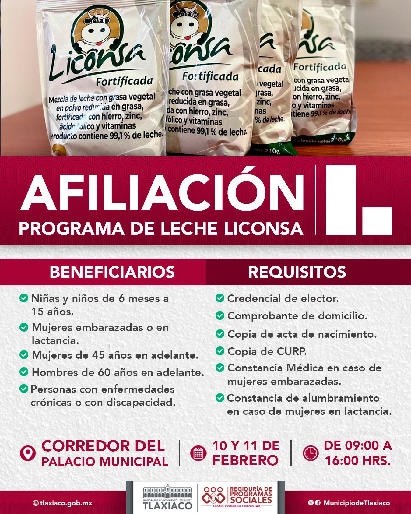 PROGRAMA DE LECHE LICONSA