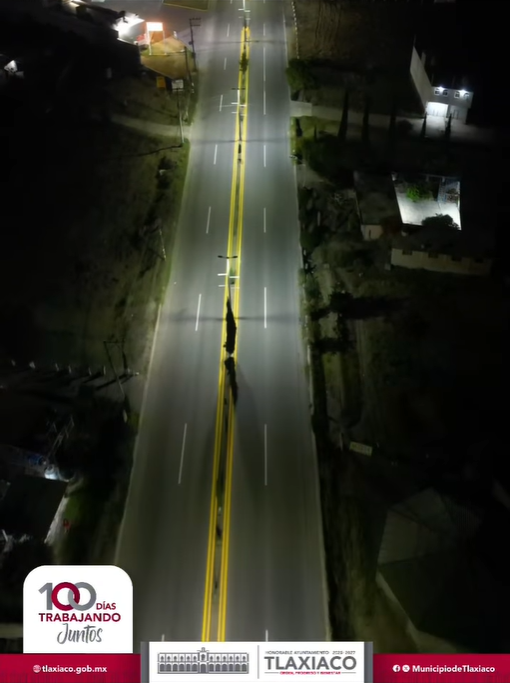 MEJORANDO ALUMBRADO PUBLICO, ¡100 DÍAS DE GOBIERNO!