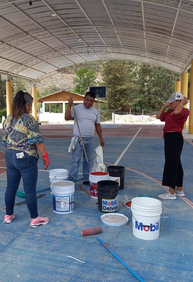 LA DIRECCIÓN DE DEPORTES HA REALIZADO UNA IMPORTANTE INTERVENCIÓN EN LA AGENCIA DE SANTA MARÍA CUQUILA