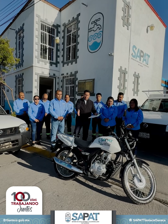 SAPAT ¡100 DÍAS TRABAJANDO JUNTOS!