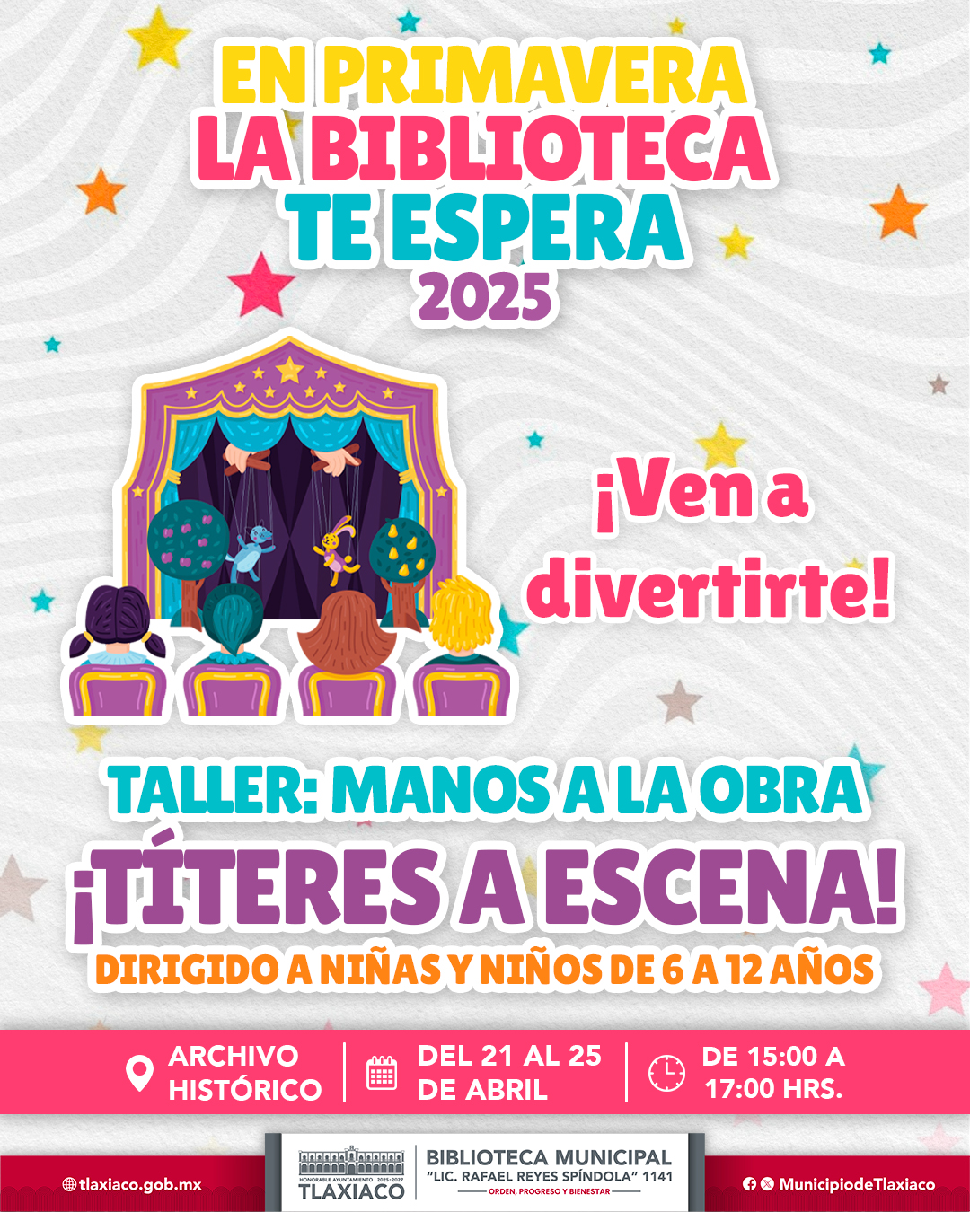 TALLER: MANOS A LA OBRA