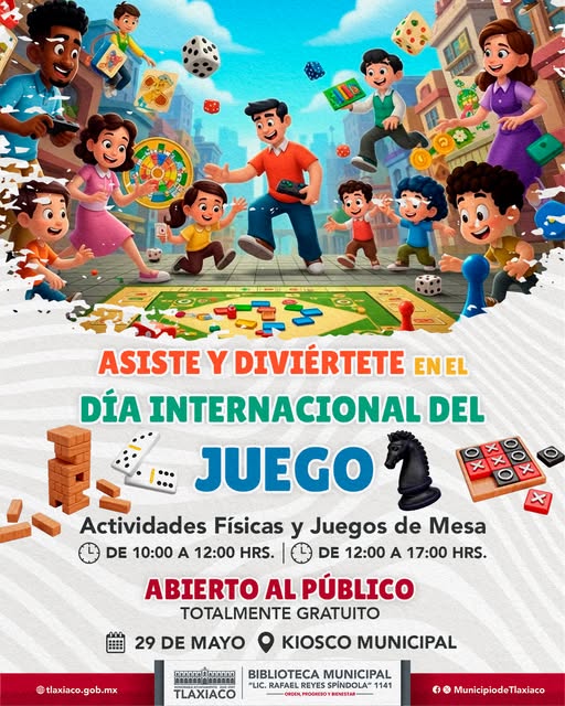 ¡CELEBREMOS JUNTOS EL DÍA DEL JUEGO!