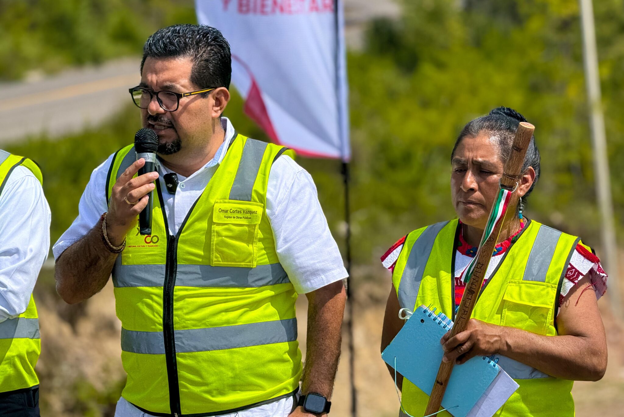 CONTINÚAN LOS BANDERAZOS DE OBRA PARA ATENDER NECESIDADES PRIORITARIAS EN EL MUNICIPIO