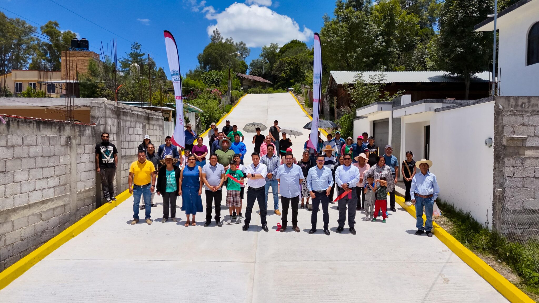 SUPERA GOBIERNO MUNICIPAL META DE PAVIMENTACIÓN EN JARDINES DEL PEDREGAL
