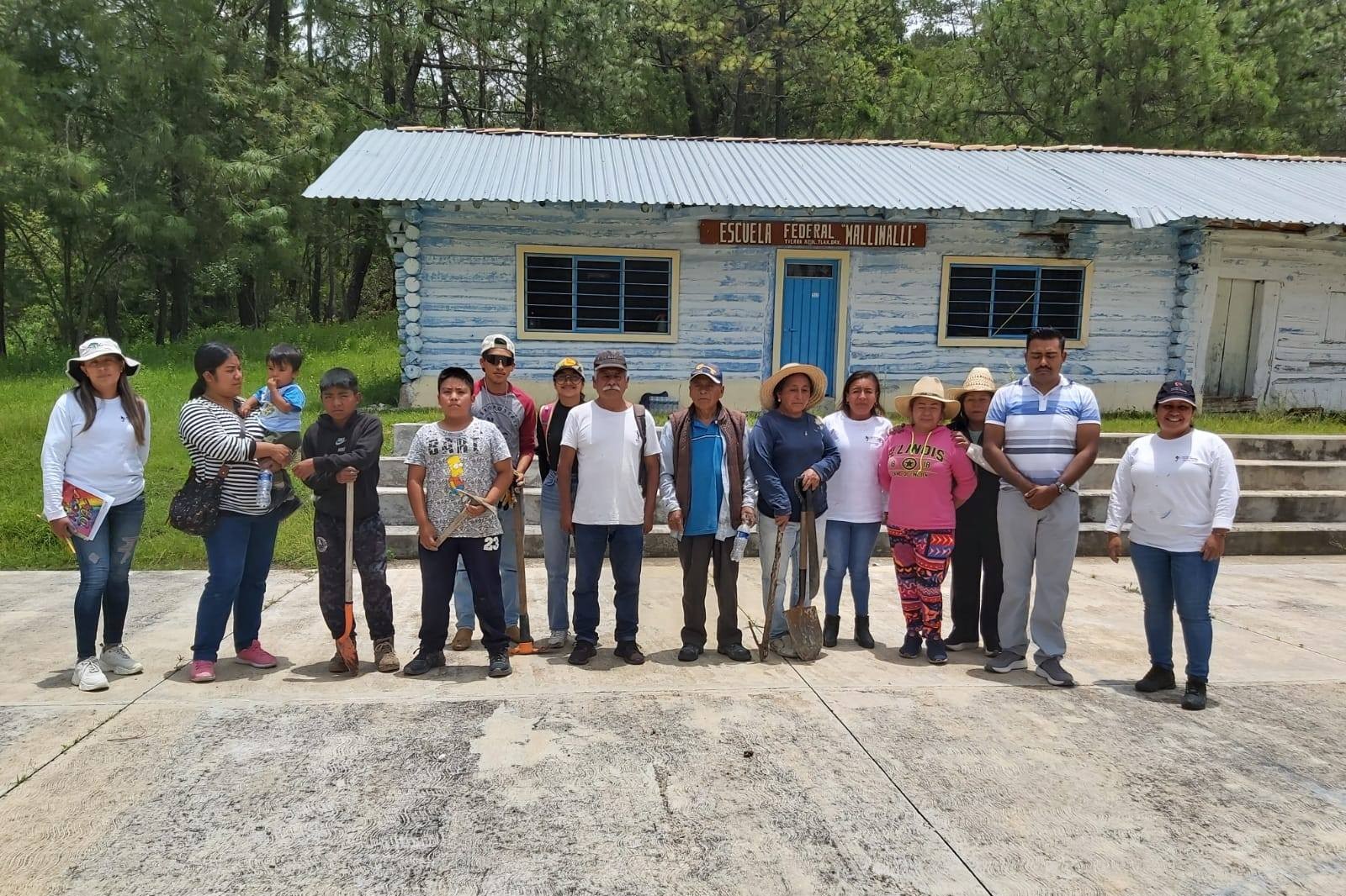 EL GOBIERNO MUNICIPAL REFORESTA CON MÁS DE 1,000 ÁRBOLES EN CINCO COMUNIDADES