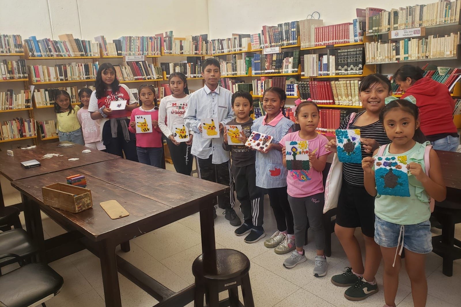 TALLERES “MIS VACACIONES EN LA BIBLIOTECA”