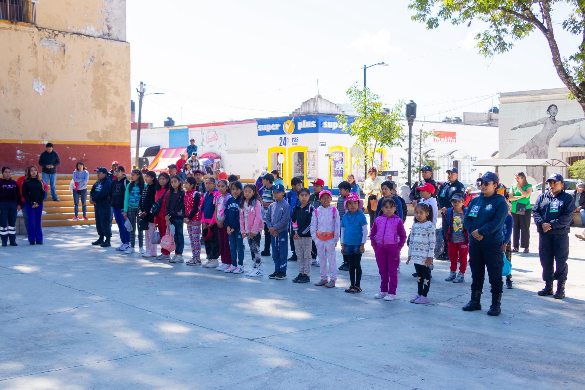 INICIO EL CAMPAMENTO ACCIÓN POR LA SEGURIDAD DE TLAXIACO