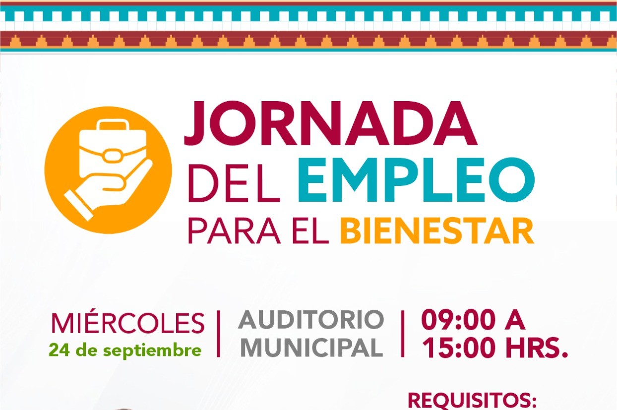 JORNADA DEL EMPLEO PARA EL BIENESTAR 