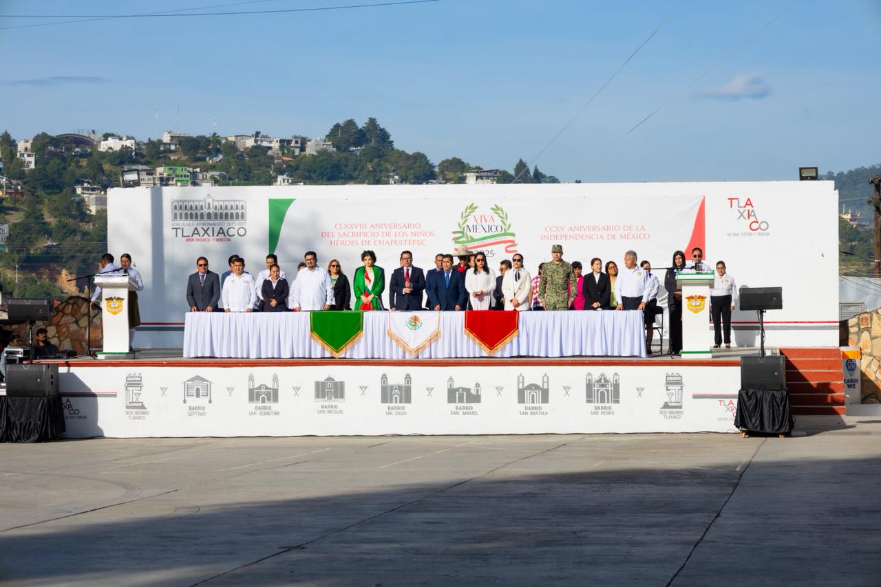 CONMEMORACIÓN DEL CCXV ANIVERSARIO DE LA INDEPENDENCIA DE MÉXICO EN TLAXIACO