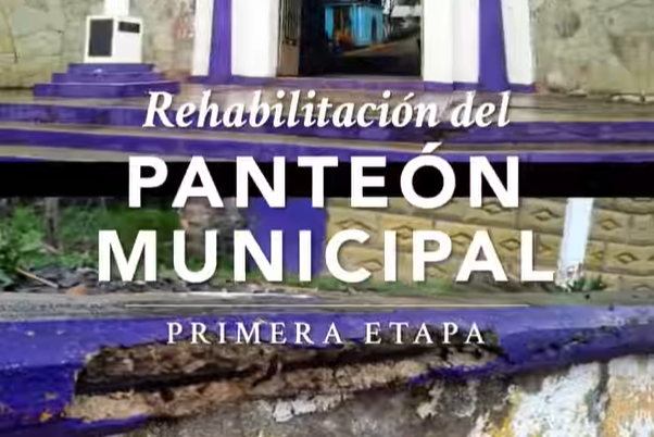AVANZA LA REHABILITACIÓN DEL PANTEÓN MUNICIPAL DE TLAXIACO BAJO LA DIRECCIÓN DEL PRESIDENTE MUNICIPAL