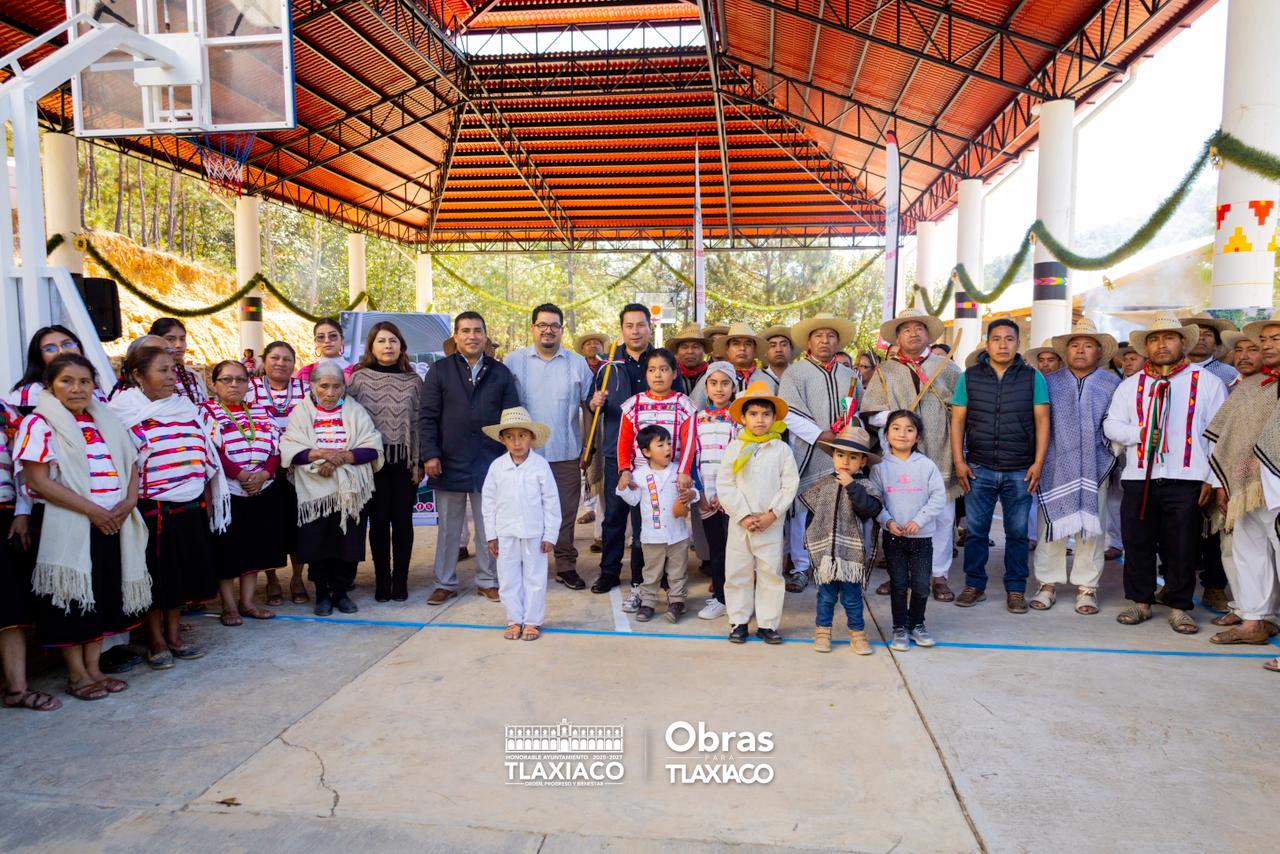 GOBIERNO MUNICIPAL INAUGURA OBRA DE INFRAESTRUCTURA COMUNITARIA EN YUTENINO CUQUILA