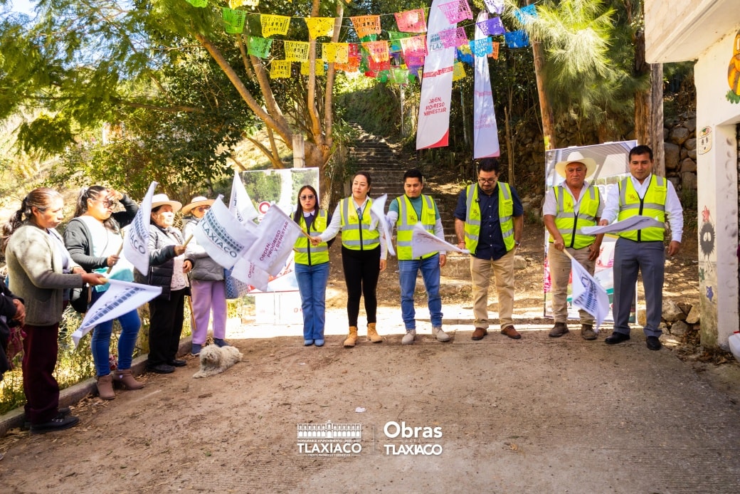 INICIAN TRABAJOS DE REHABILITACIÓN DE ESCALERAS HACIA EL TEMPLO DE SAN MIGUEL ARCÁNGEL