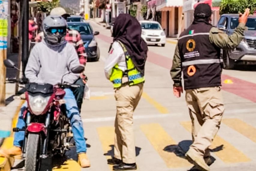 CONTINÚA DE MANERA PERMANENTE EL PROGRAMA “SIN CASCO NO HAY MOTO” EN EL MUNICIPIO
