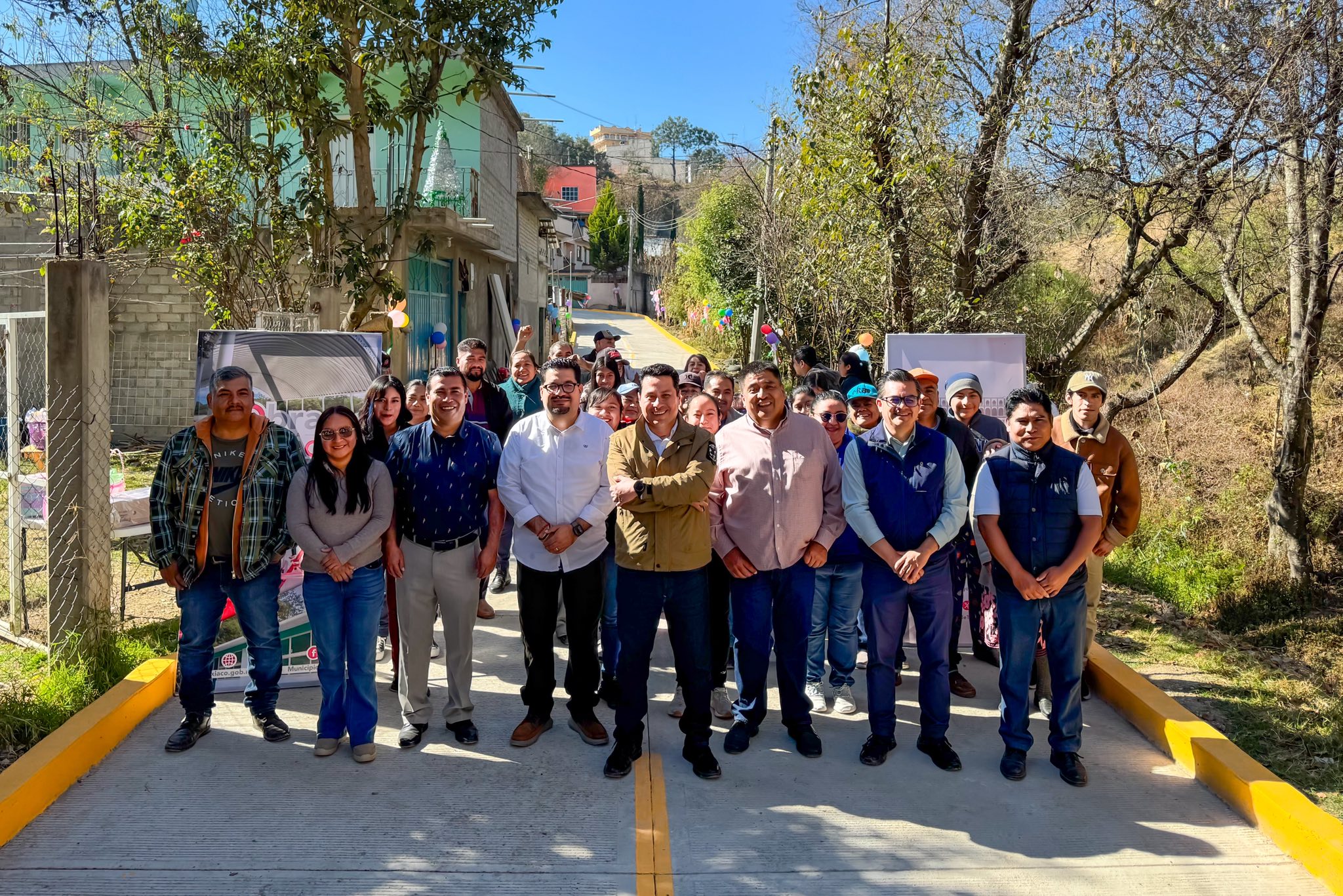 SEGUNDA INAUGURACIÓN DE OBRA FORTALECE LA CONECTIVIDAD EN EL NÚCLEO RURAL LA CASCADA
