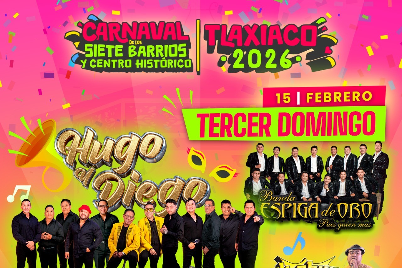 DISFRUTA DEL TERCER DOMINGO DEL CARNAVAL DE LOS SIETE BARRIOS Y DEL CENTRO HISTÓRICO