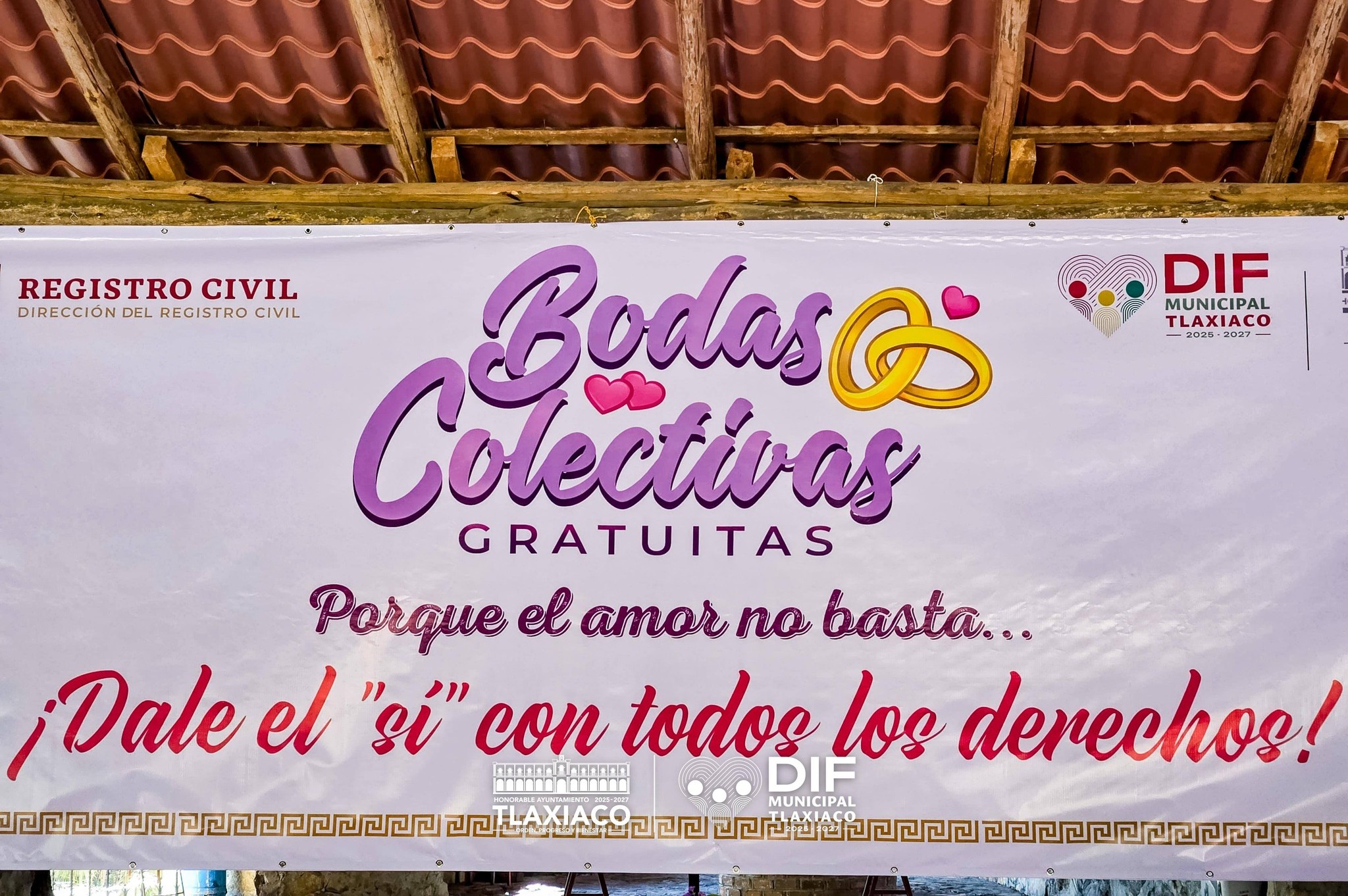 DIF MUNICIPAL TLAXIACO CELEBRA BODAS COLECTIVAS GRATUITAS EN COORDINACIÓN CON EL REGISTRO CIVIL