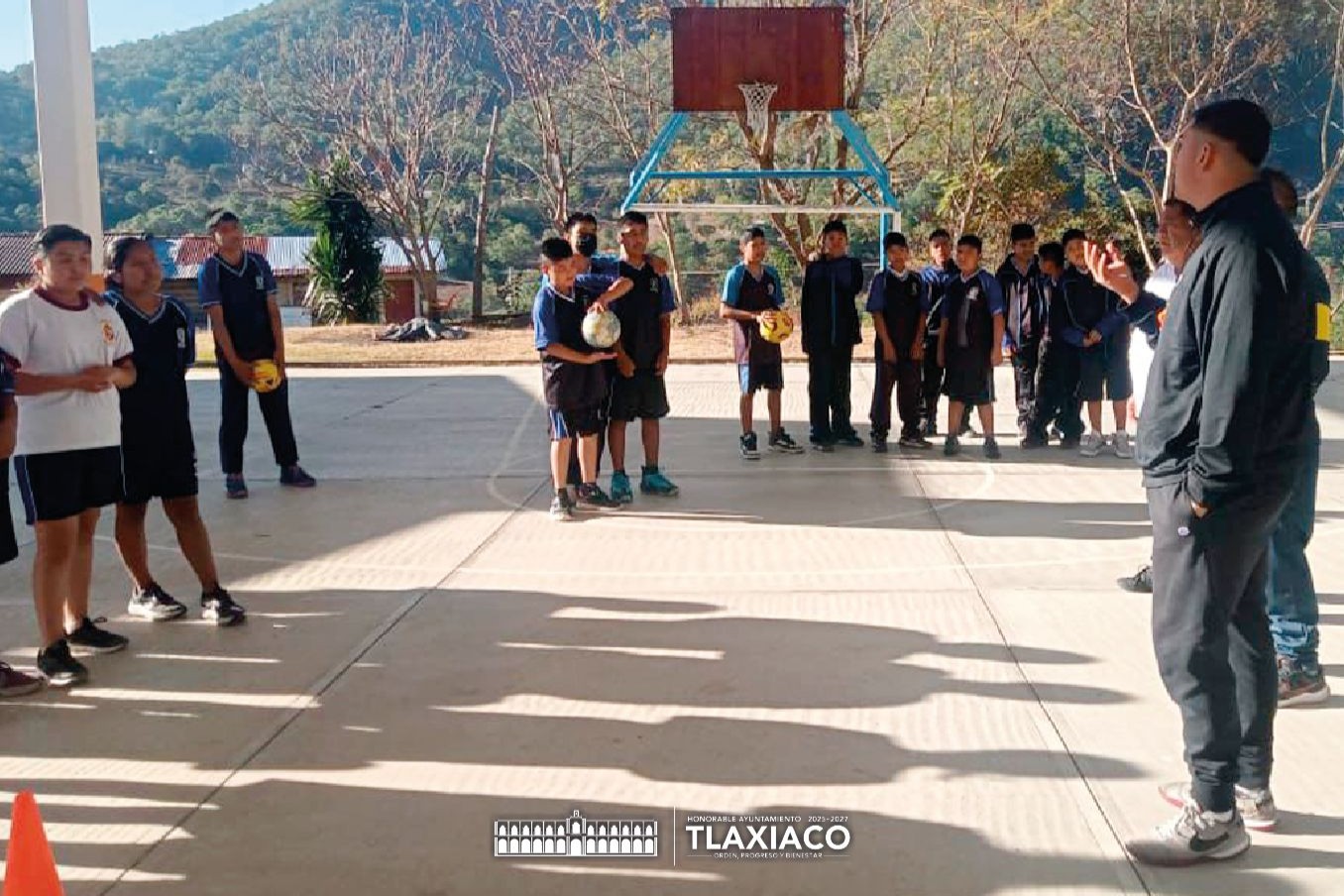 FOMENTA MUNICIPIO EL DEPORTE Y LA SANA CONVIVENCIA EN ESCUELAS DE GUADALUPE CUQUILA
