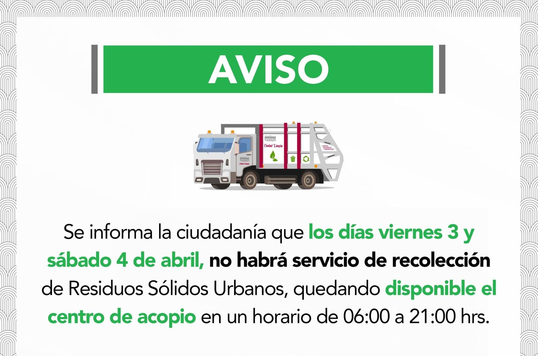 AVISO POR LA DIRECCIÓN DE ECOLOGÍA Y MEDIO AMBIENTE