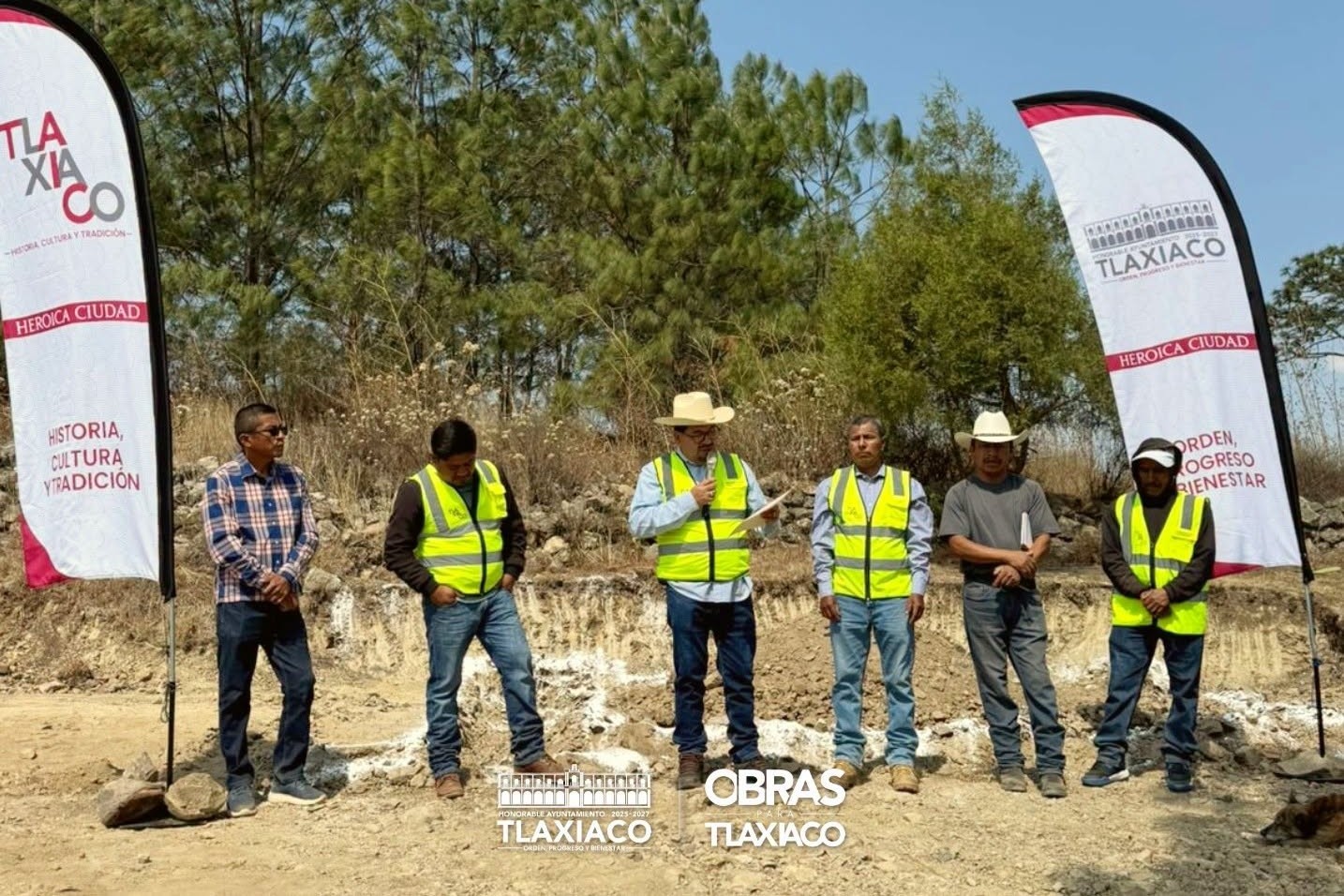 INICIA GOBIERNO MUNICIPAL OBRA DE AGUA ENTUBADA EN OJITE CUAUHTÉMOC EN BENEFICIO DE 60 FAMILIAS